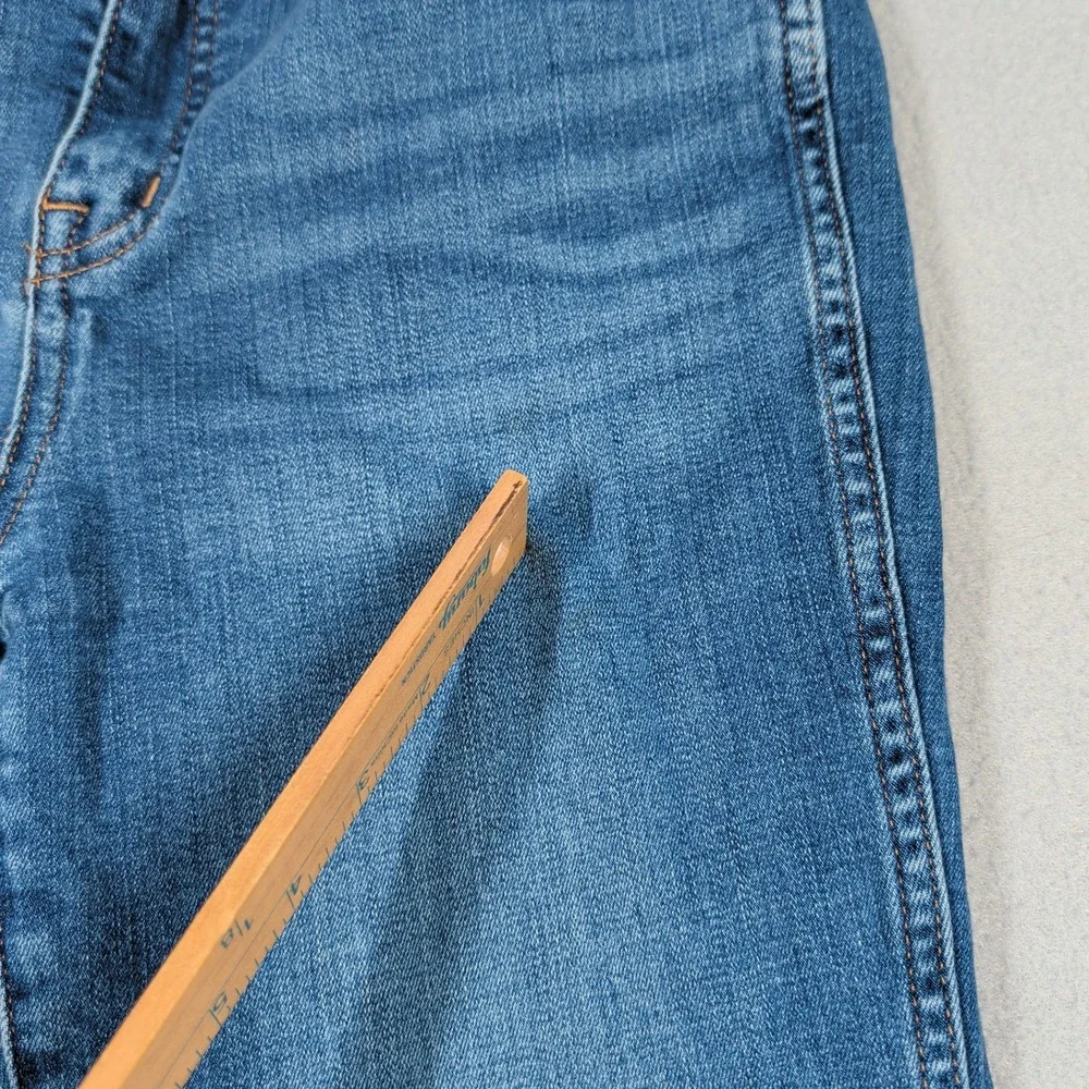 Madewell Jeans 10 Roadtripper Skinny Womens 29T Tall Blue Denim High‎ Rise